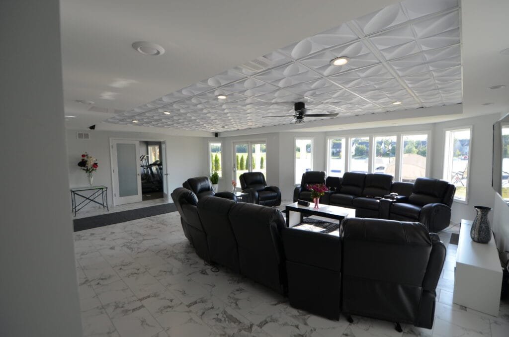 Basement remodeling Chicago area IL.