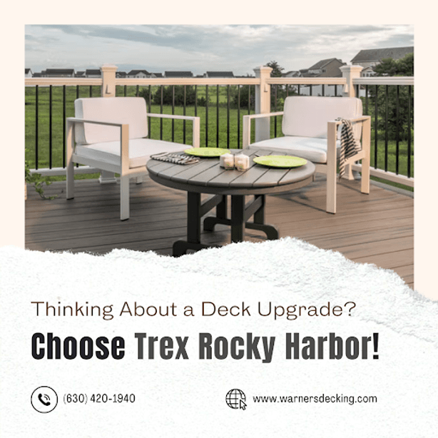 Trex Rocky Harbor, Warner's Decking of Naperville