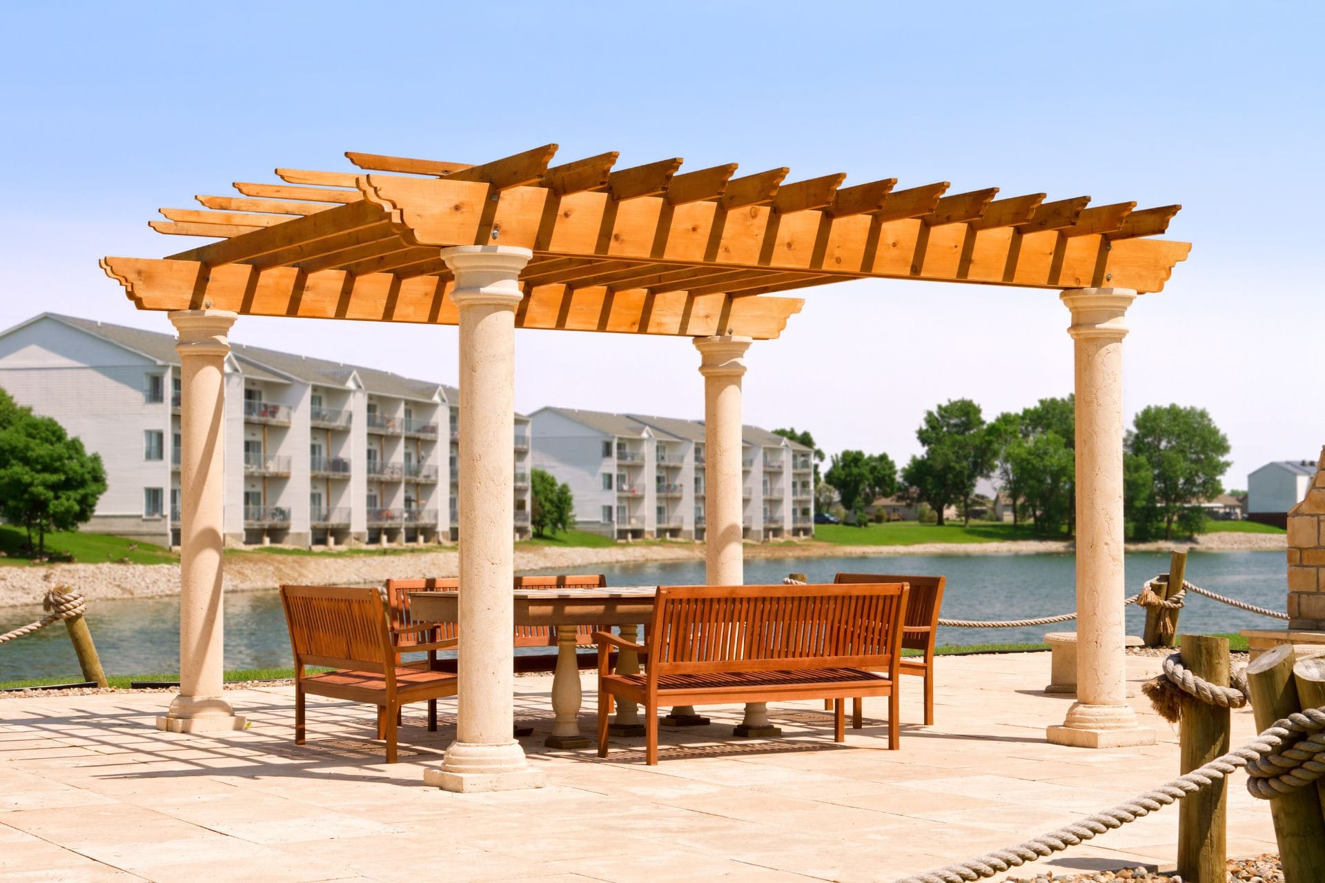 Standing Pergola Designs, Warners Decking of Naperville