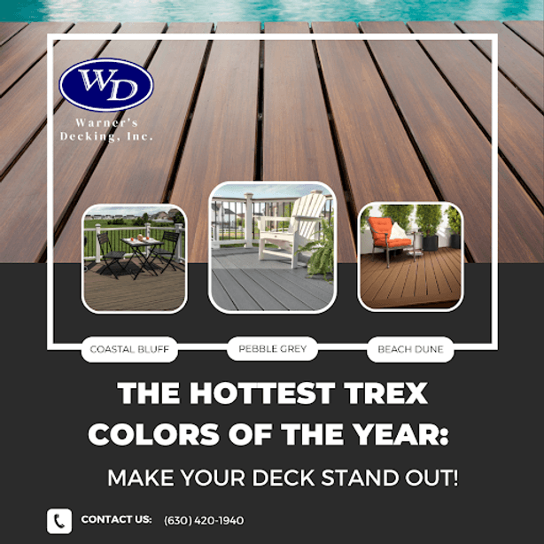 Trex Decking Colors Warners Decking of Naperville