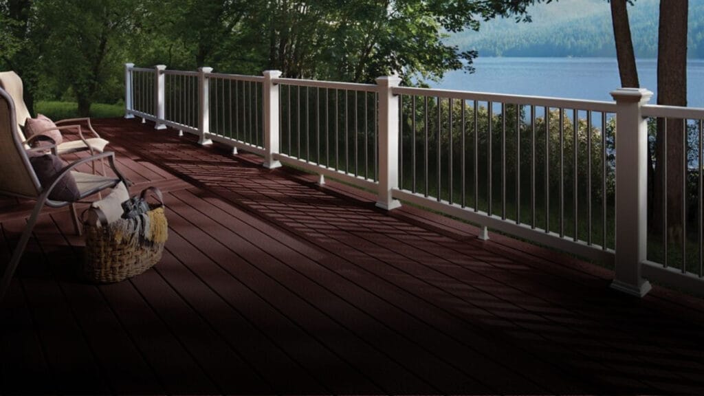 Current image: Trex composite decking pricing in 2025.