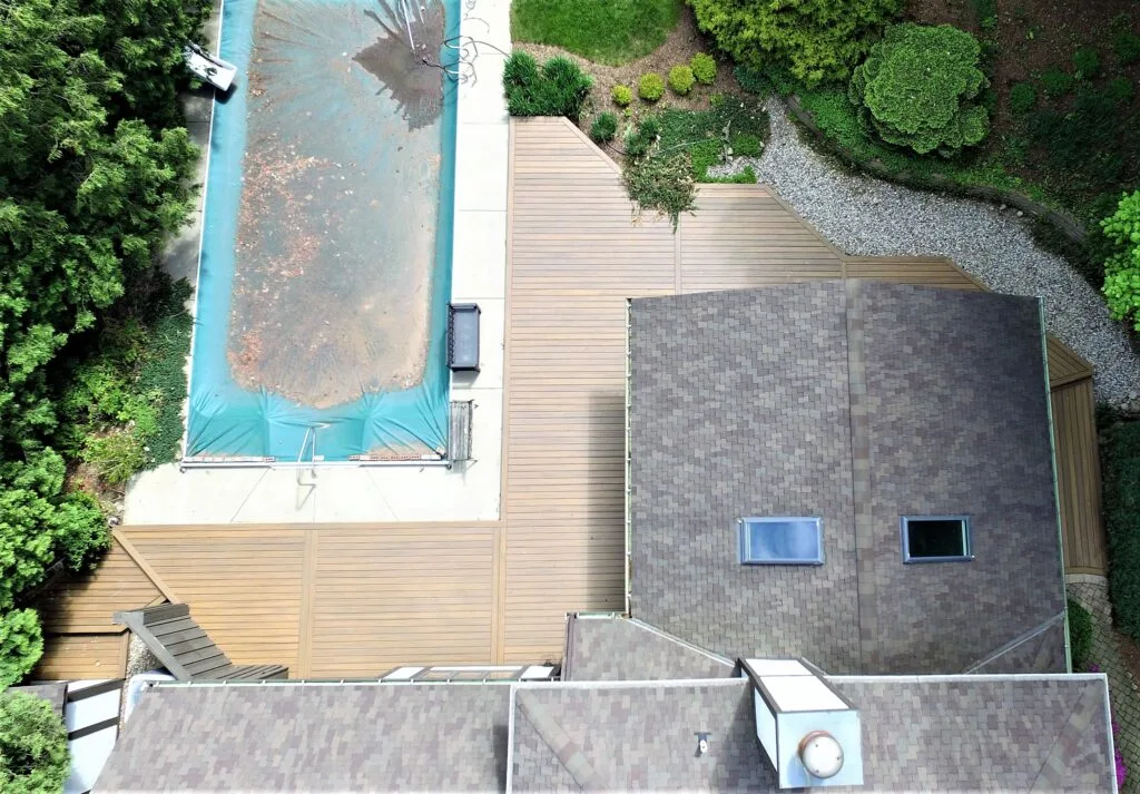 Chicagoland pool composite deck builders.