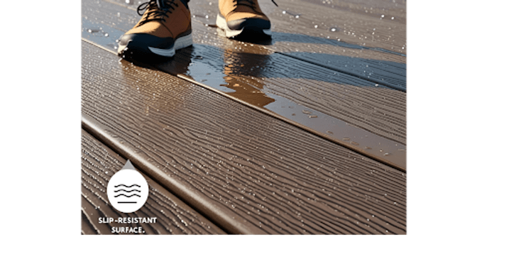 Composite Decking is Slippery When Wet