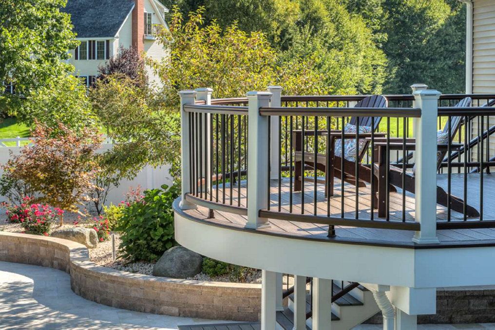 warners decking trex bending naperville