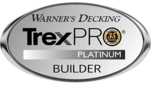 Warner's decking trex platinum contractors