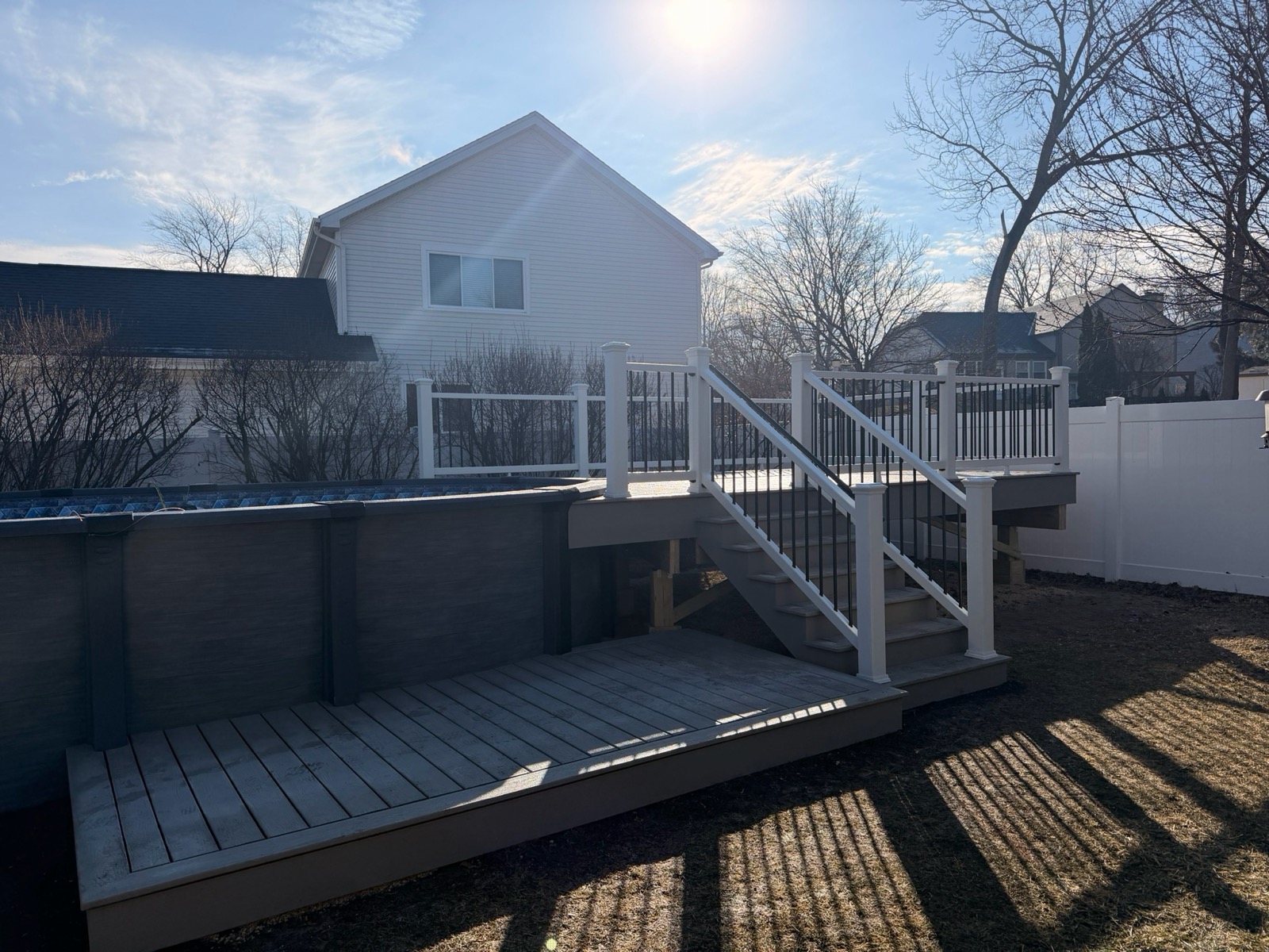 trex pool deck in aurora il
