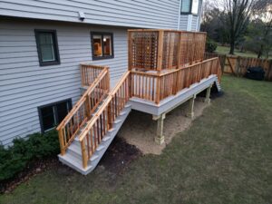 Timbertech deck buit in Naperville, Illinois