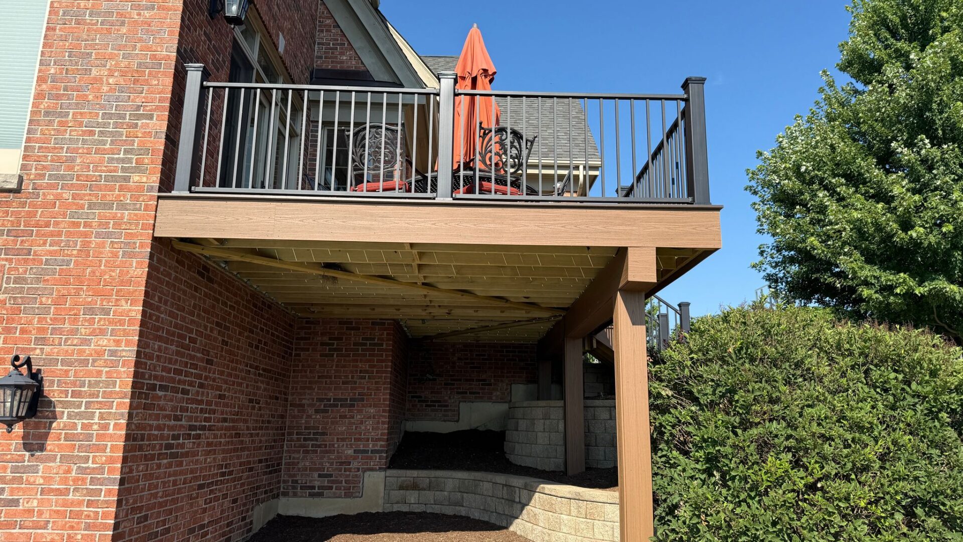 raised-trex-deck-st-charles-il raised trex deck st charles il
