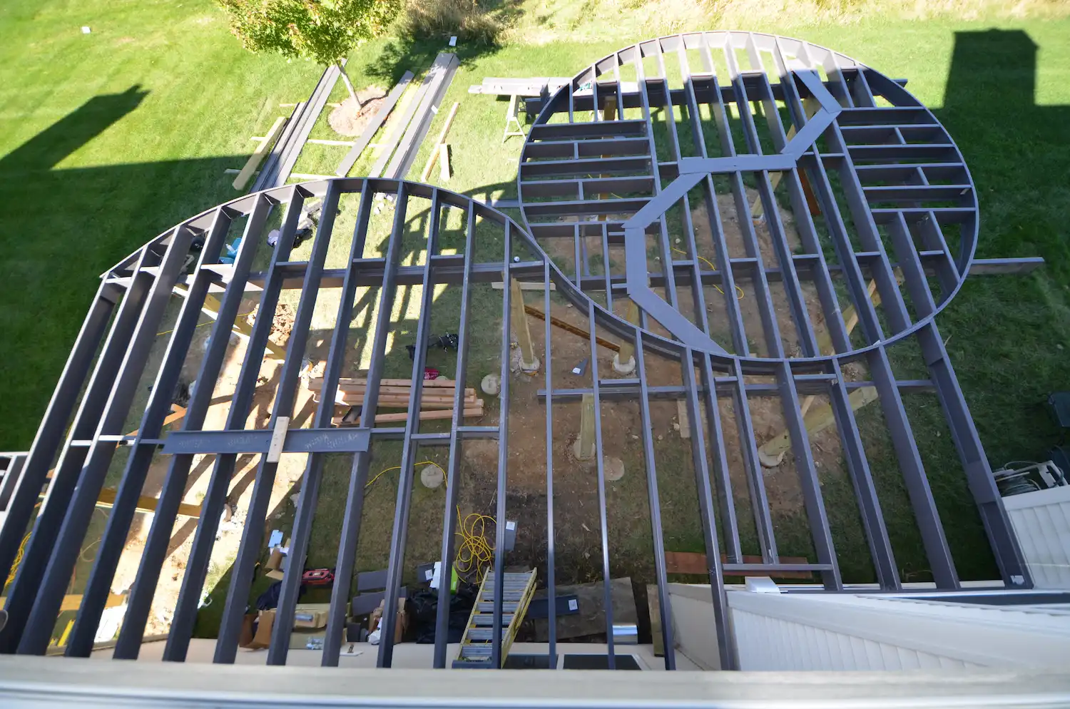 steel deck framing